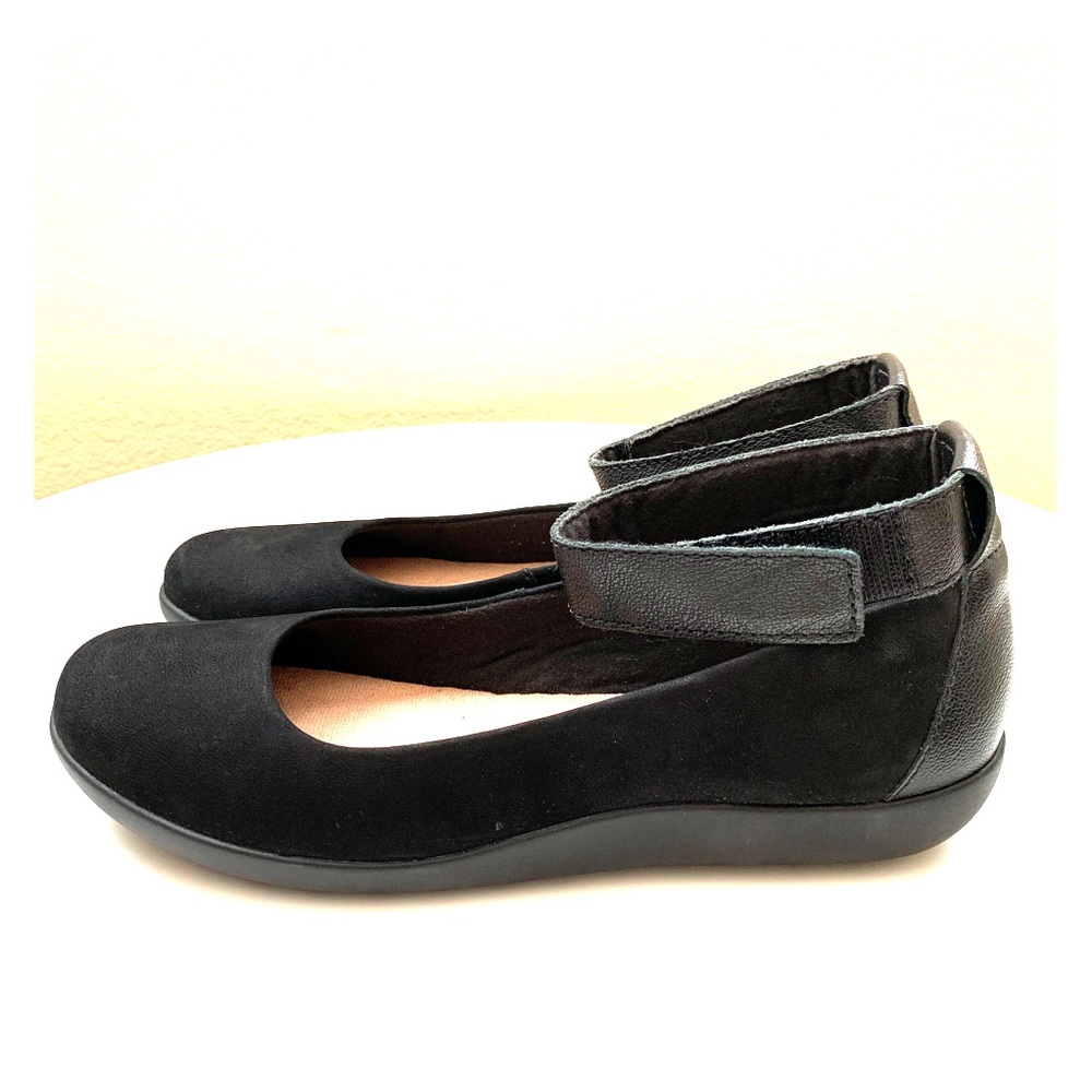 Black Clarks Medora Nina Shoes Size 10